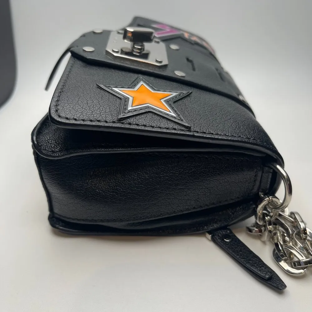 Versace Leather Rockstud Chain-Link Mini Bag - Preowned - Image 6