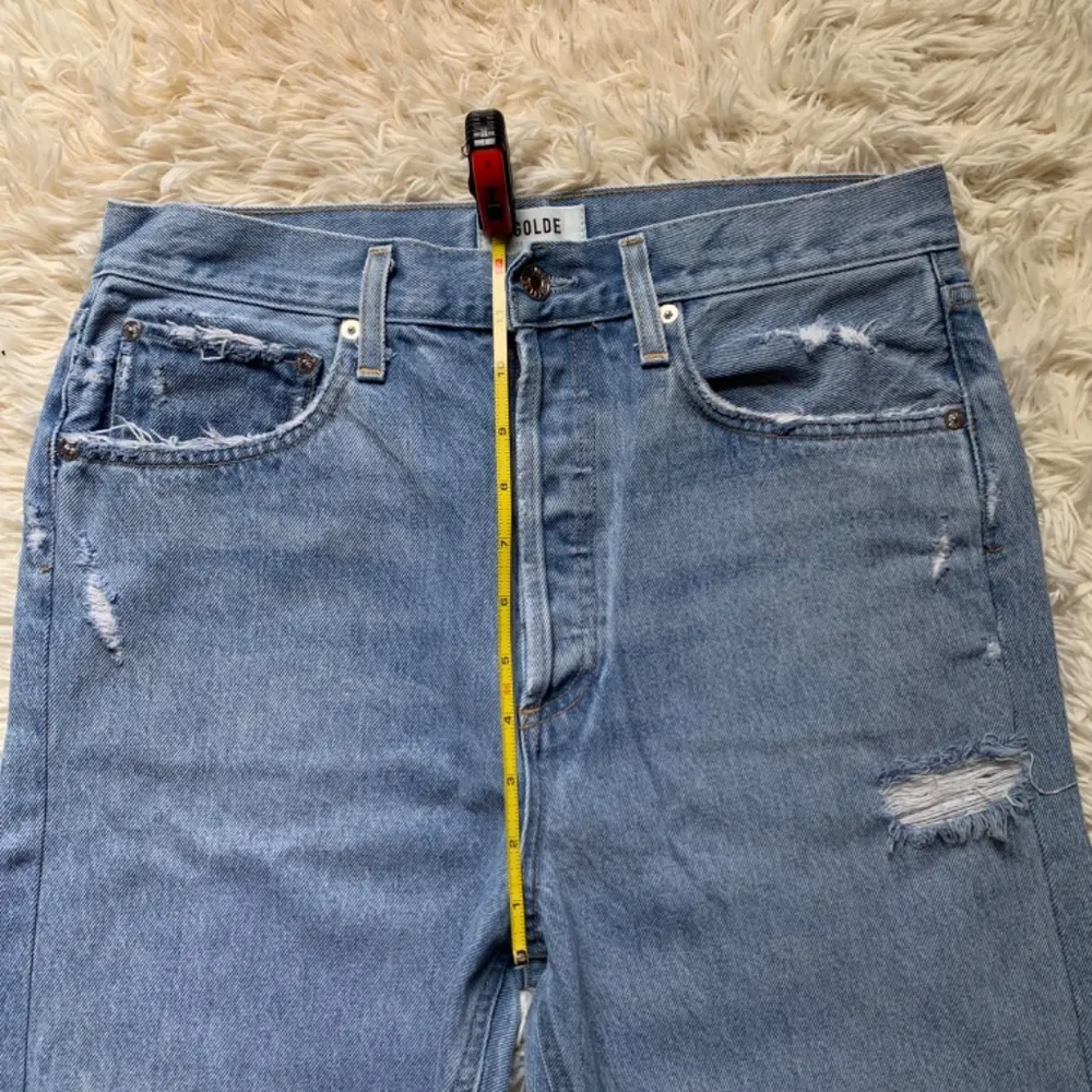 90’s Mid Rise Straight Denim Jeans - Image 10