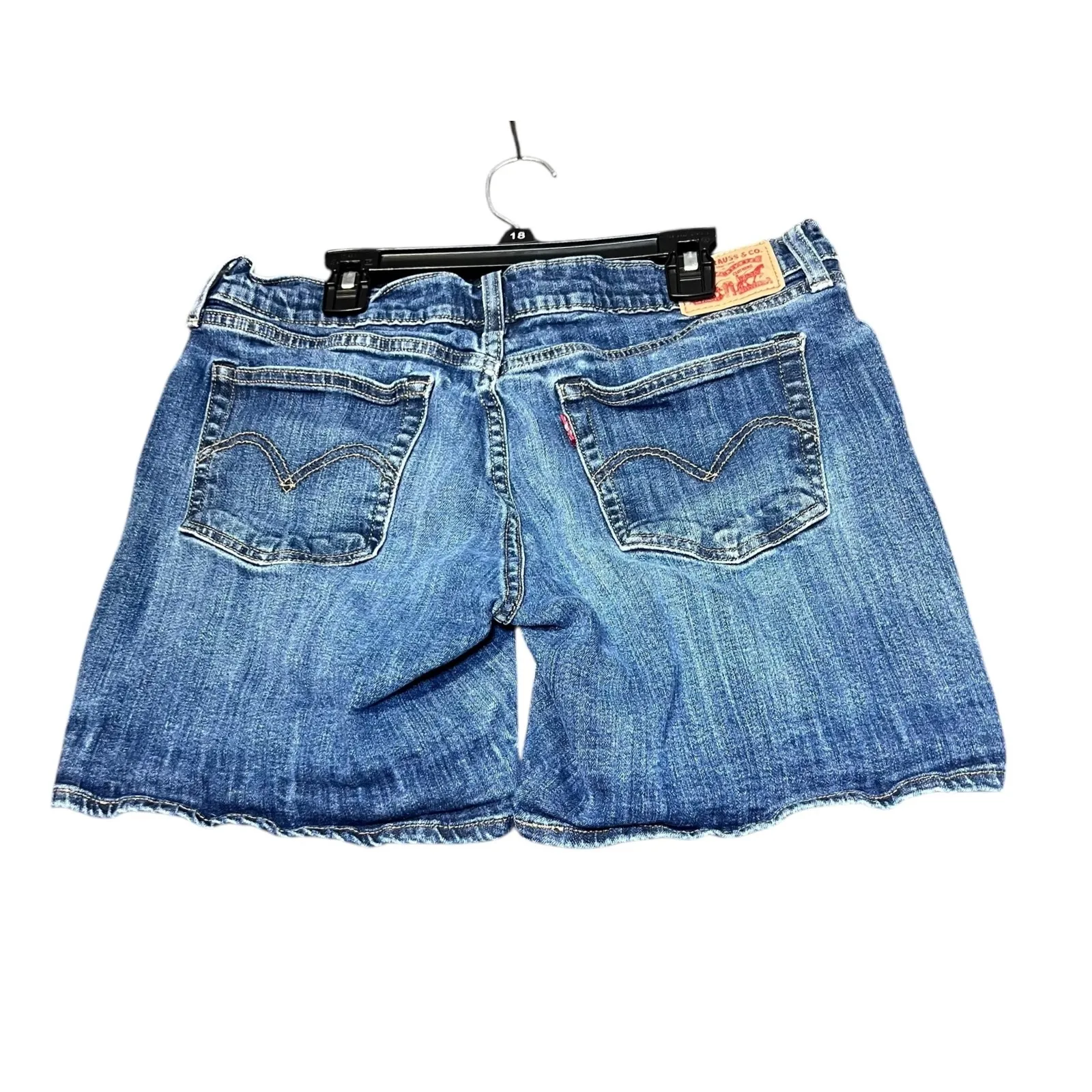 Levi Strauss & Co Blue Jean Shorts Womens 29 Denim Classic Outdoor Casual - Image 3