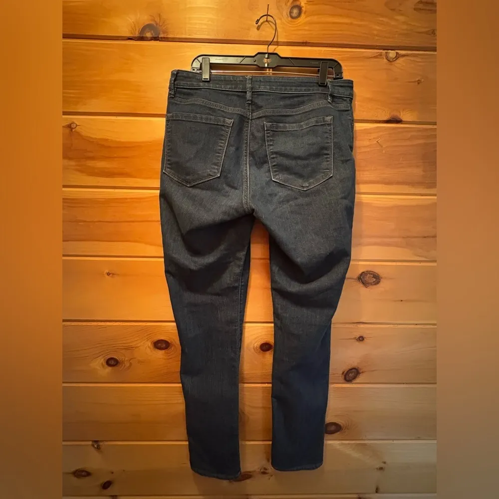 Ann Taylor LOFT womens size 10/30 curvy skinny mid rise denim jeans - Image 5