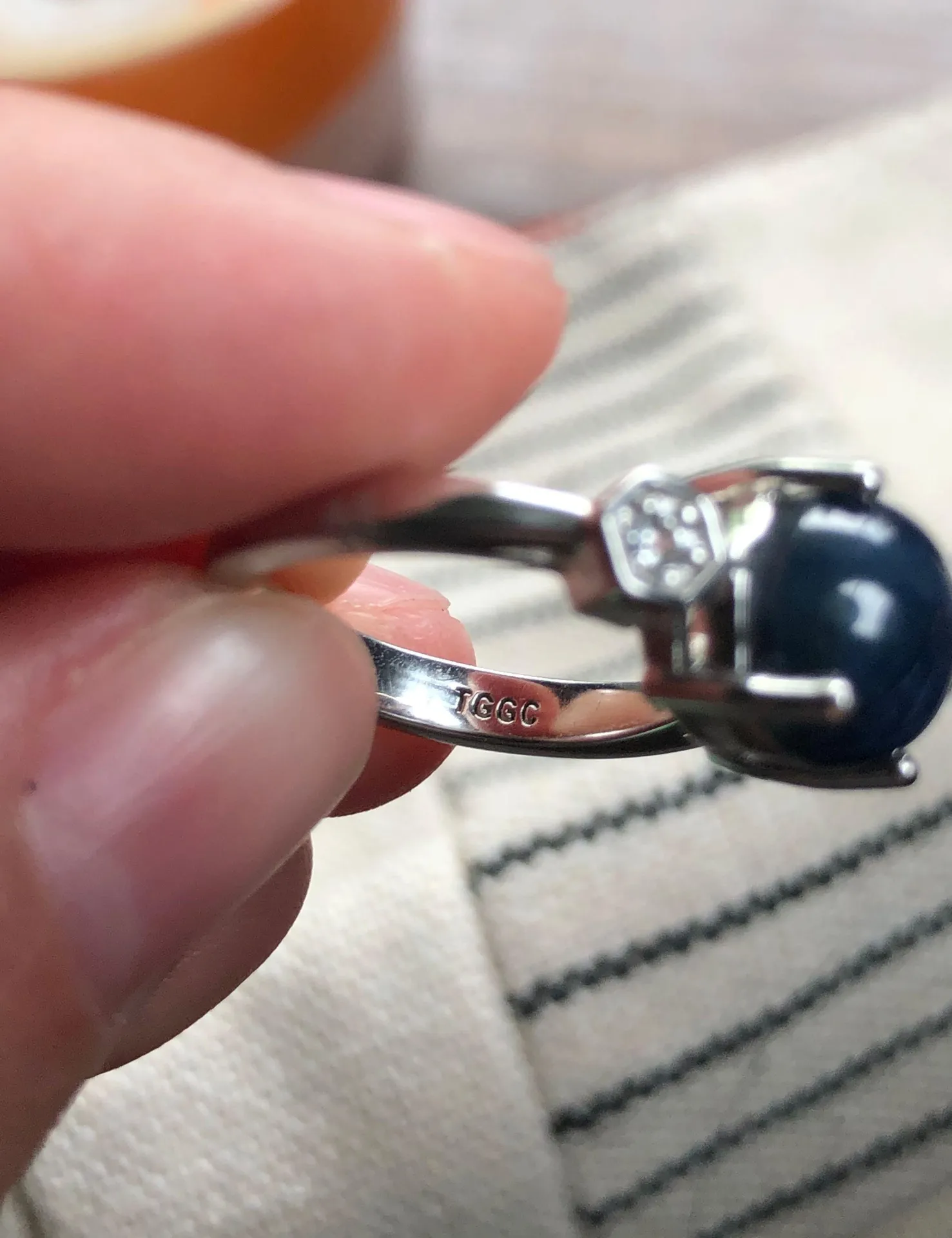 Gemporia Blue Sapphire Ring - Image 2