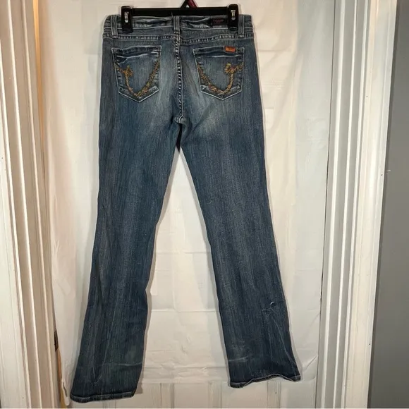 Vigoss Bootcut Jeans Womens Sz 7 Straight Medium Wash Classic Normcore Everyday‎ - Image 2