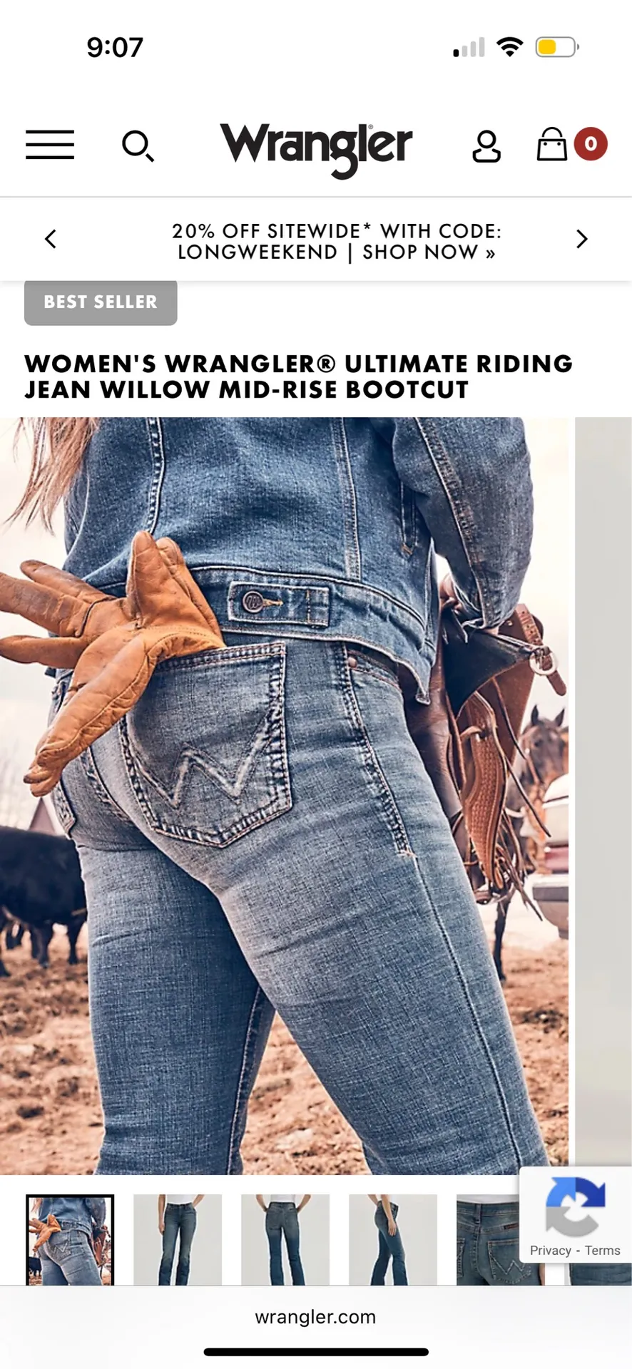 Wrangler Jeans Bootcut Mid-Rise - Image 2