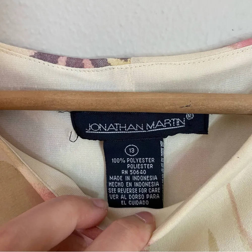 Vintage ‘90s Y2K Silk Floral Sleeveless Maxi Dress 13 Romantic Dainty Boho Satin - Image 3