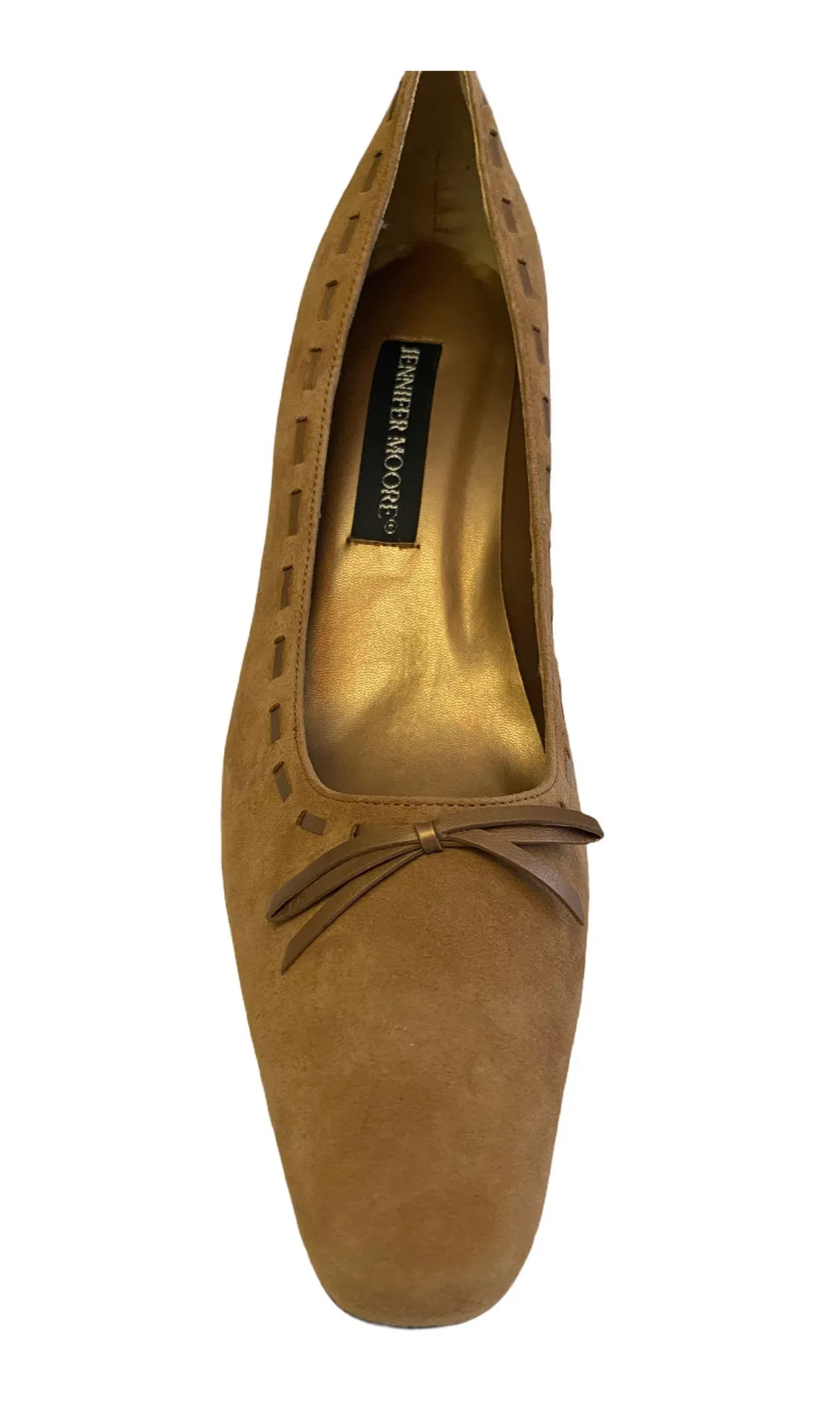 Tan Suede Pumps - Image 6