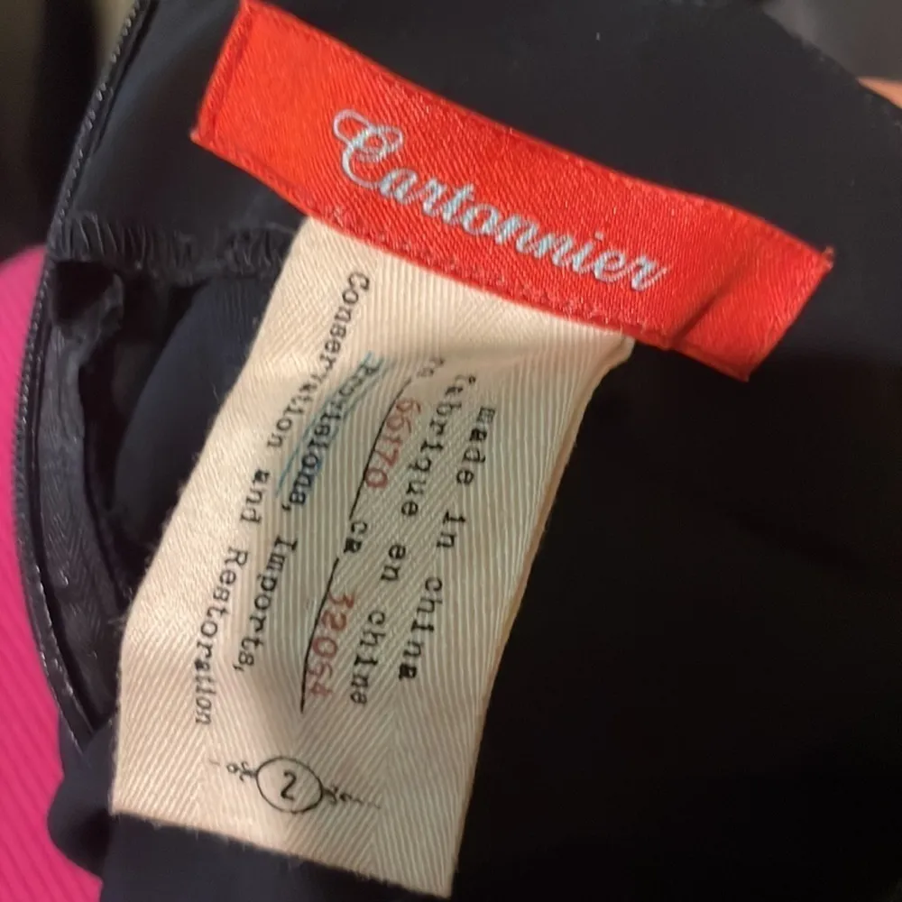 Anthropologie Cartonnier Wide Leg Criss Cross Back‎ Jumpsuit in Navy Size 2 - Image 7