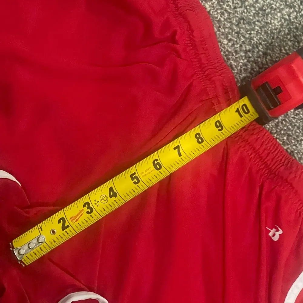 Badger Sport red athletic shorts M Size M - Image 7