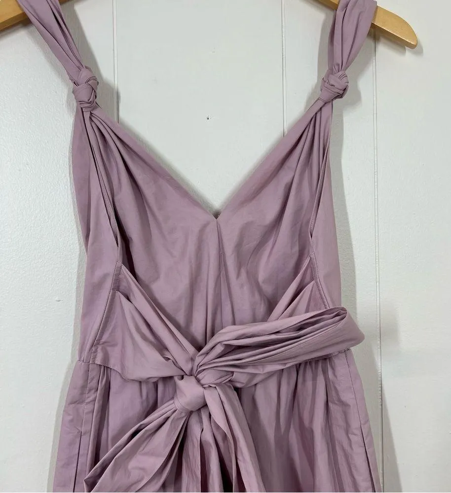 Rebecca Taylor Pale Orchid Solid Poplin Whisper Dress - Image 7