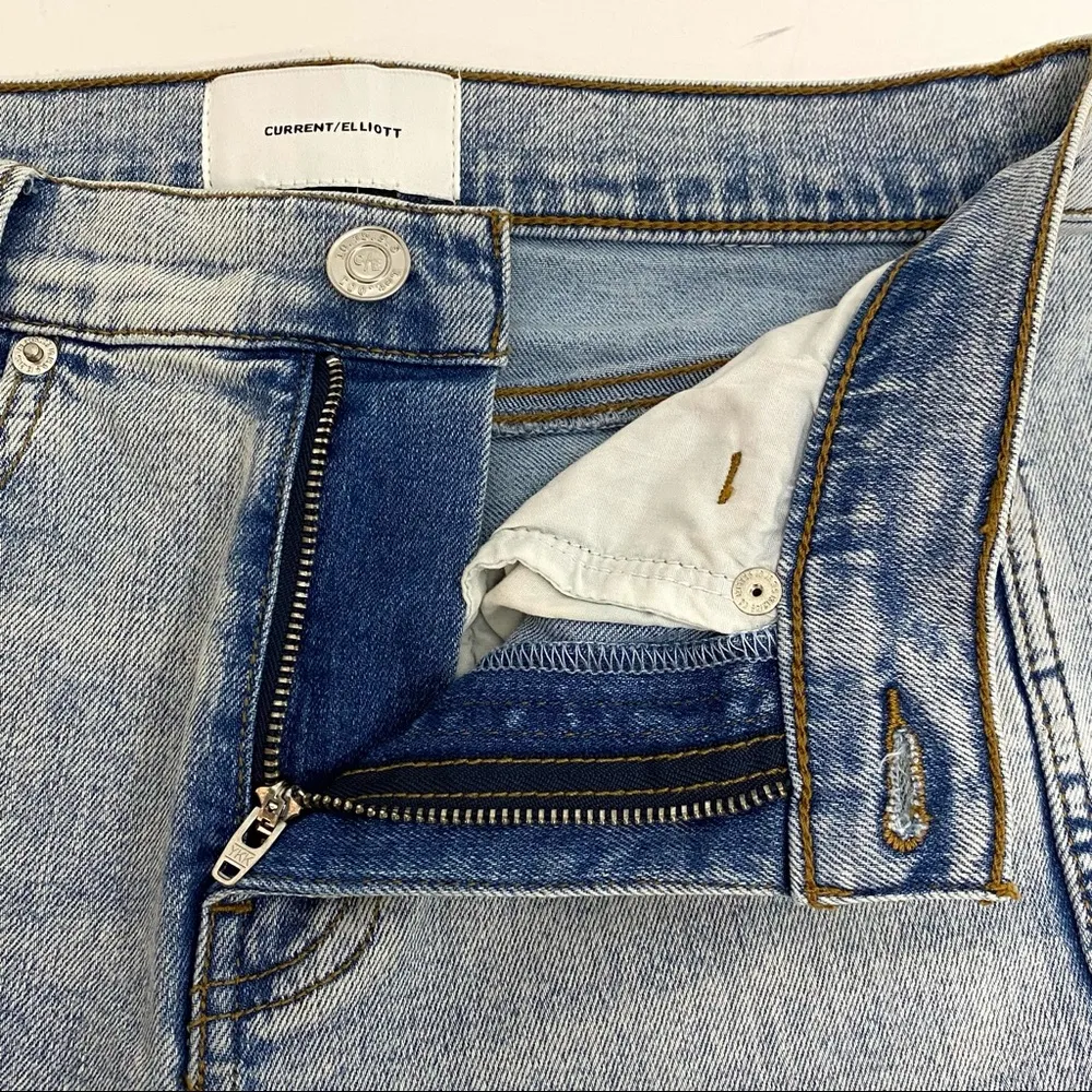 Current/Elliott The 7-pocket High Waist Ankle Stiletto Skinny Jeans Roller 27 - Image 5