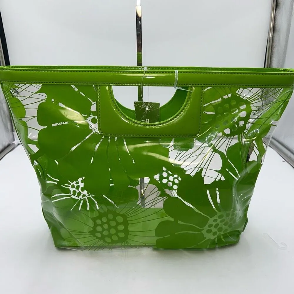 Kate Spade Kei Bloomington Clear Apple Top Handle Clutch Bag - Image 4