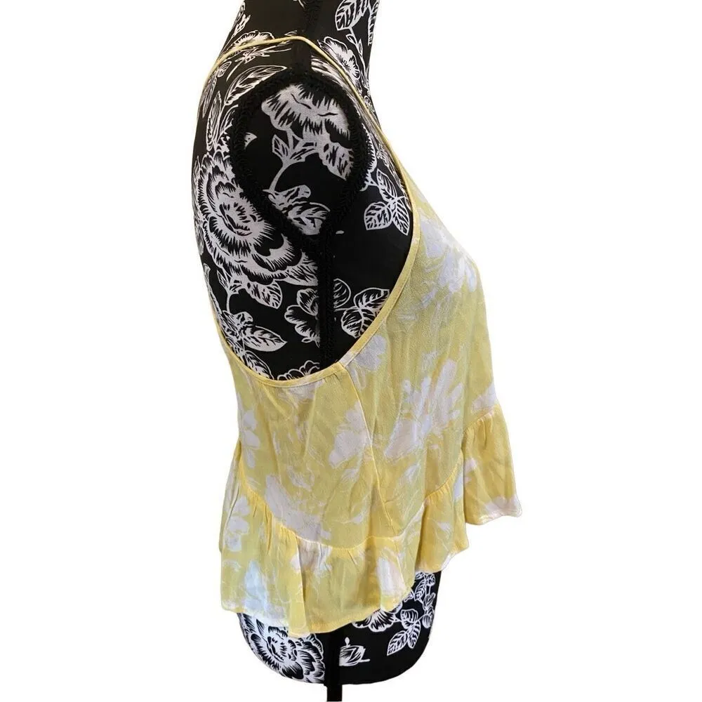 Lumière Lightweight Floral Tank Top Summer Lounge Beach Flowers - Image 4