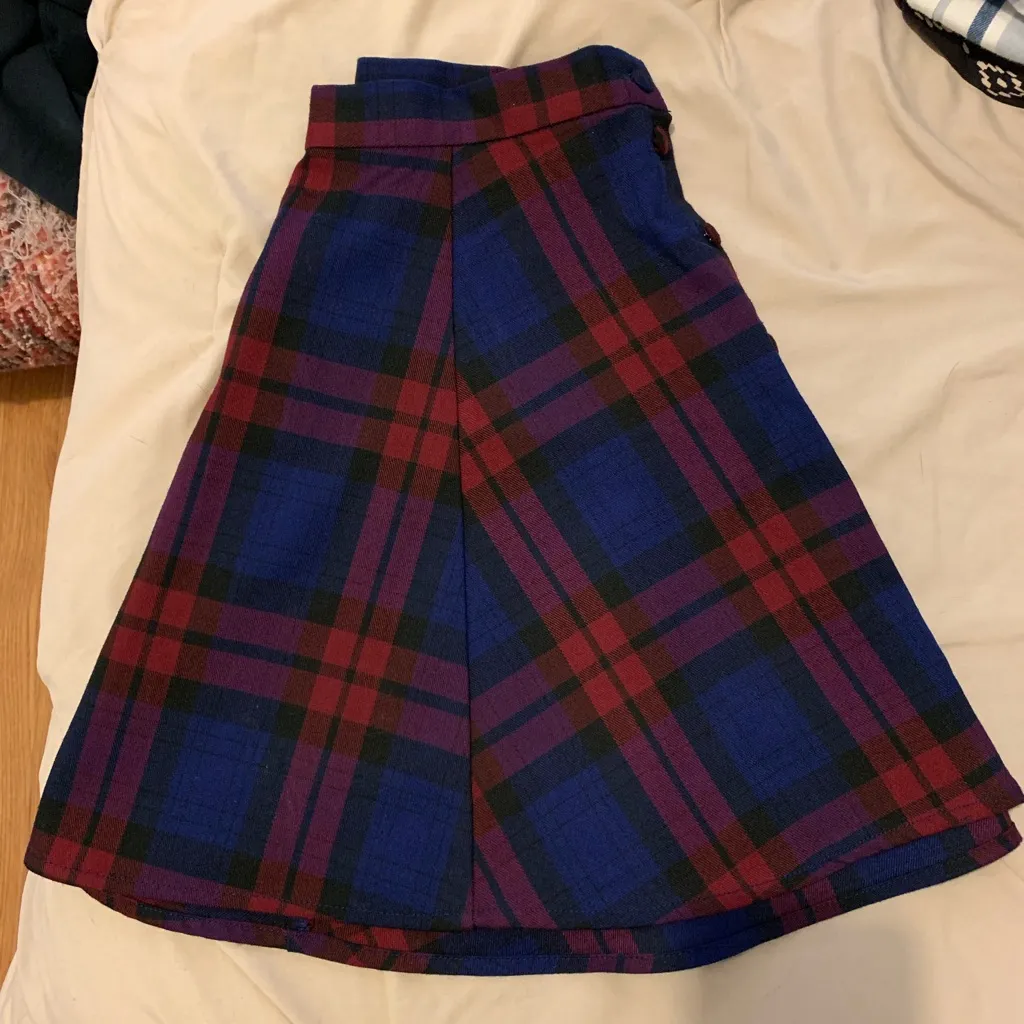 Worn on Riverdale Plaid flared skater mini skirt Size XS - Image 7