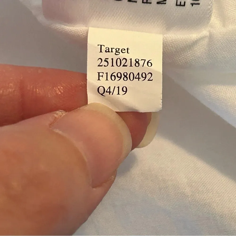 Love Shack Fancy Target Women 1X Penelope White Ruffle Tiered Cottage Core Dress - Image 10