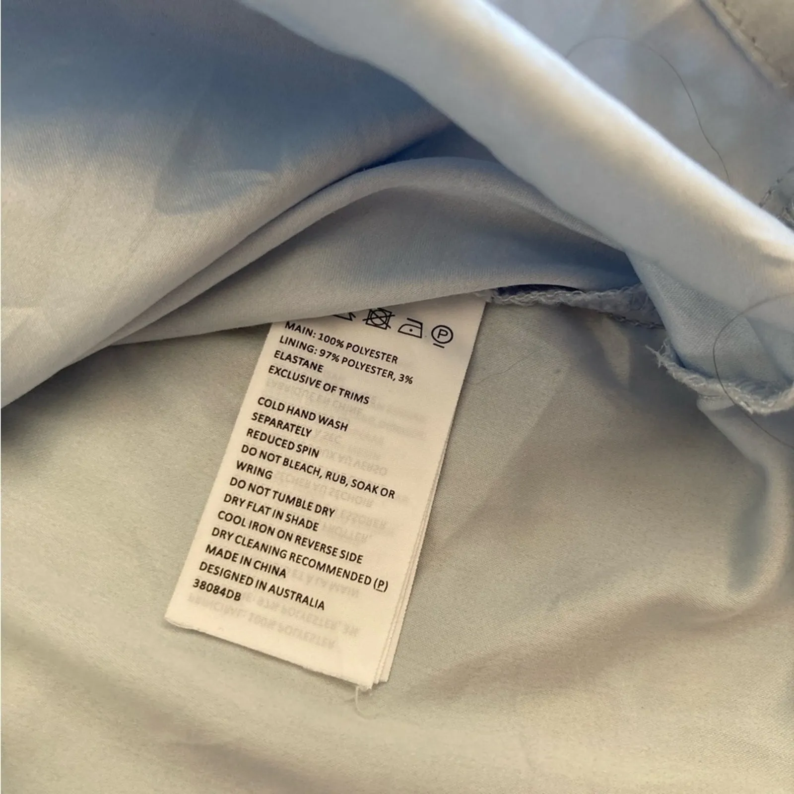 Revolve Bardot Womens 8 Versailles Blue Lace Midi Dress Fairy Dainty Princess - Image 10