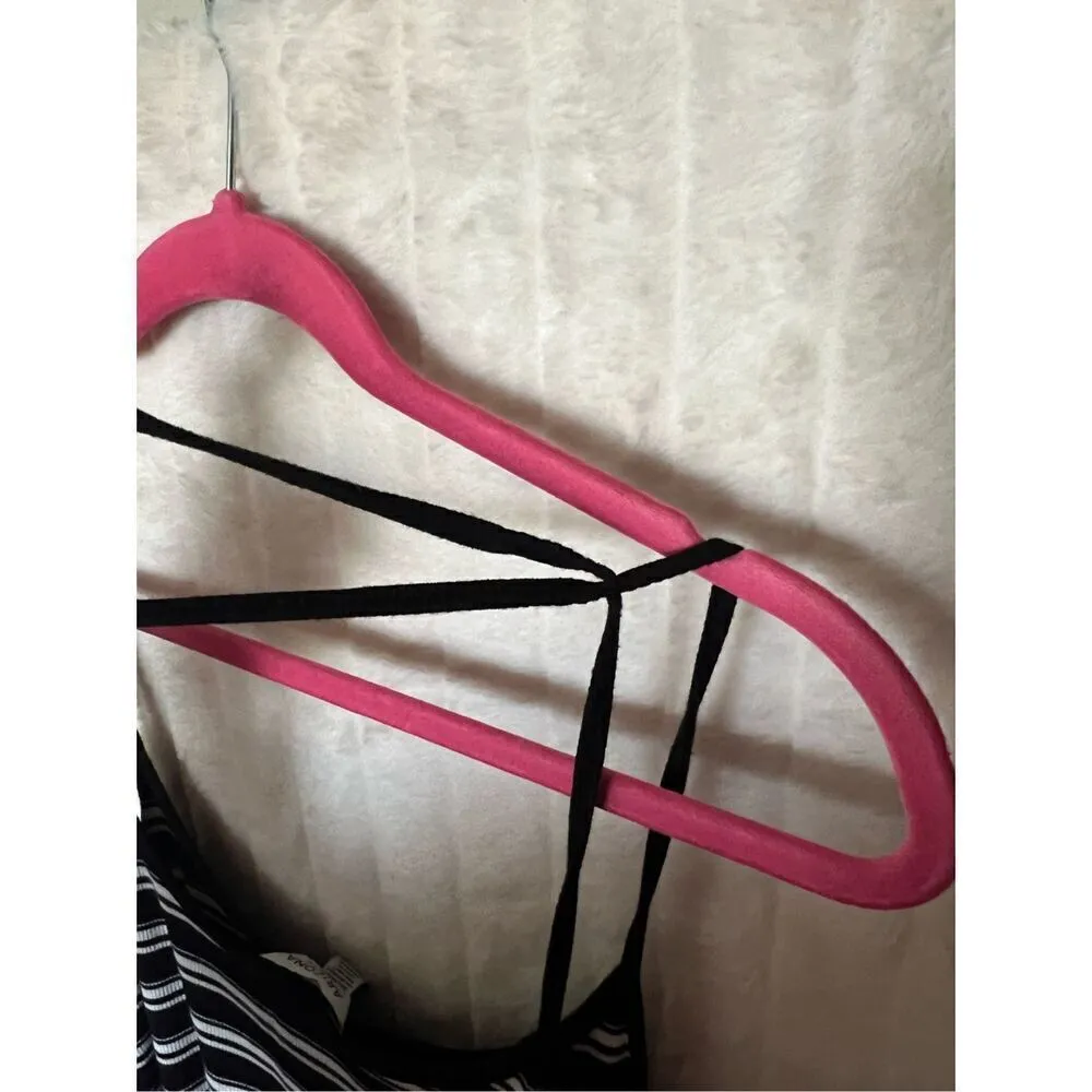 Arizona Jean Co Black & White Striped Dress Woman’s Size XL - Image 6