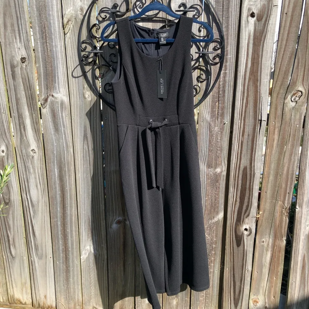 Rachel Zoe Black Cropped Jumpsuit 8 - Image 12