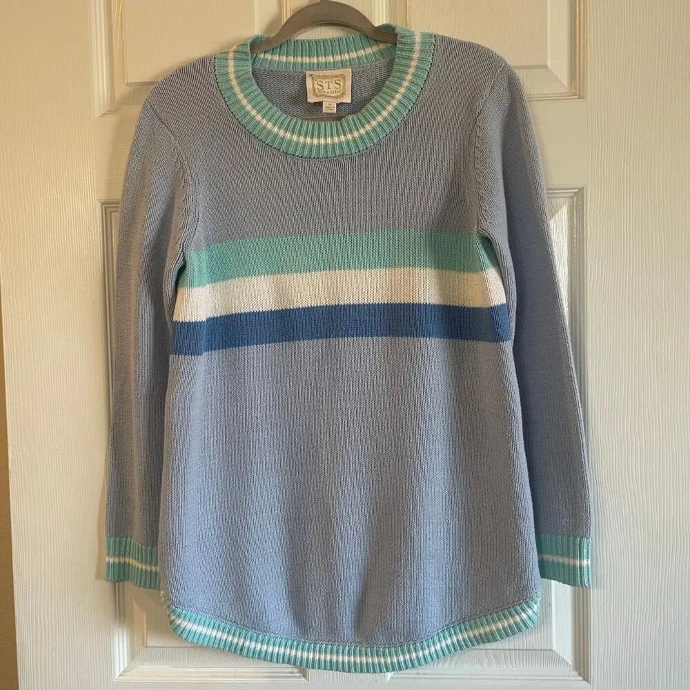 Sail to Sable STS size medium color block crewneck sweater - Image 9