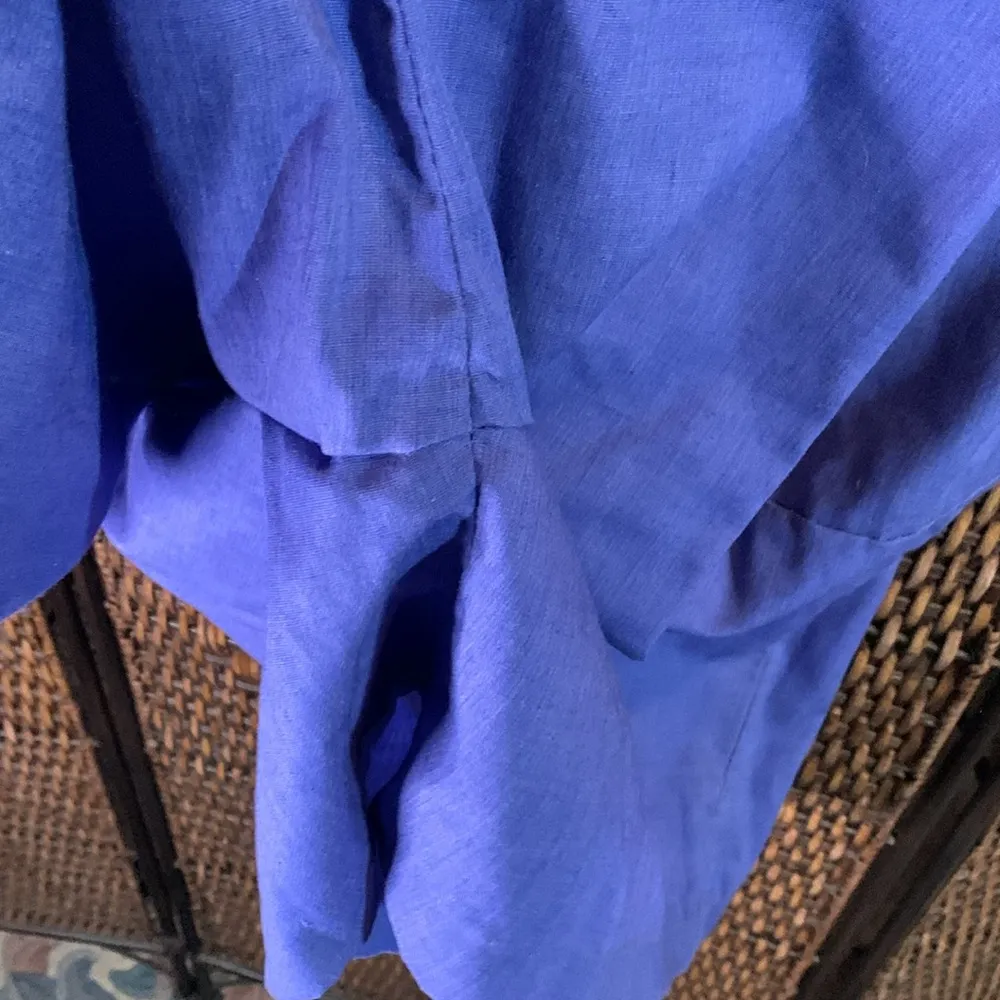 Vintage Dropped Waist Romper Size M Blue Size M - Image 3