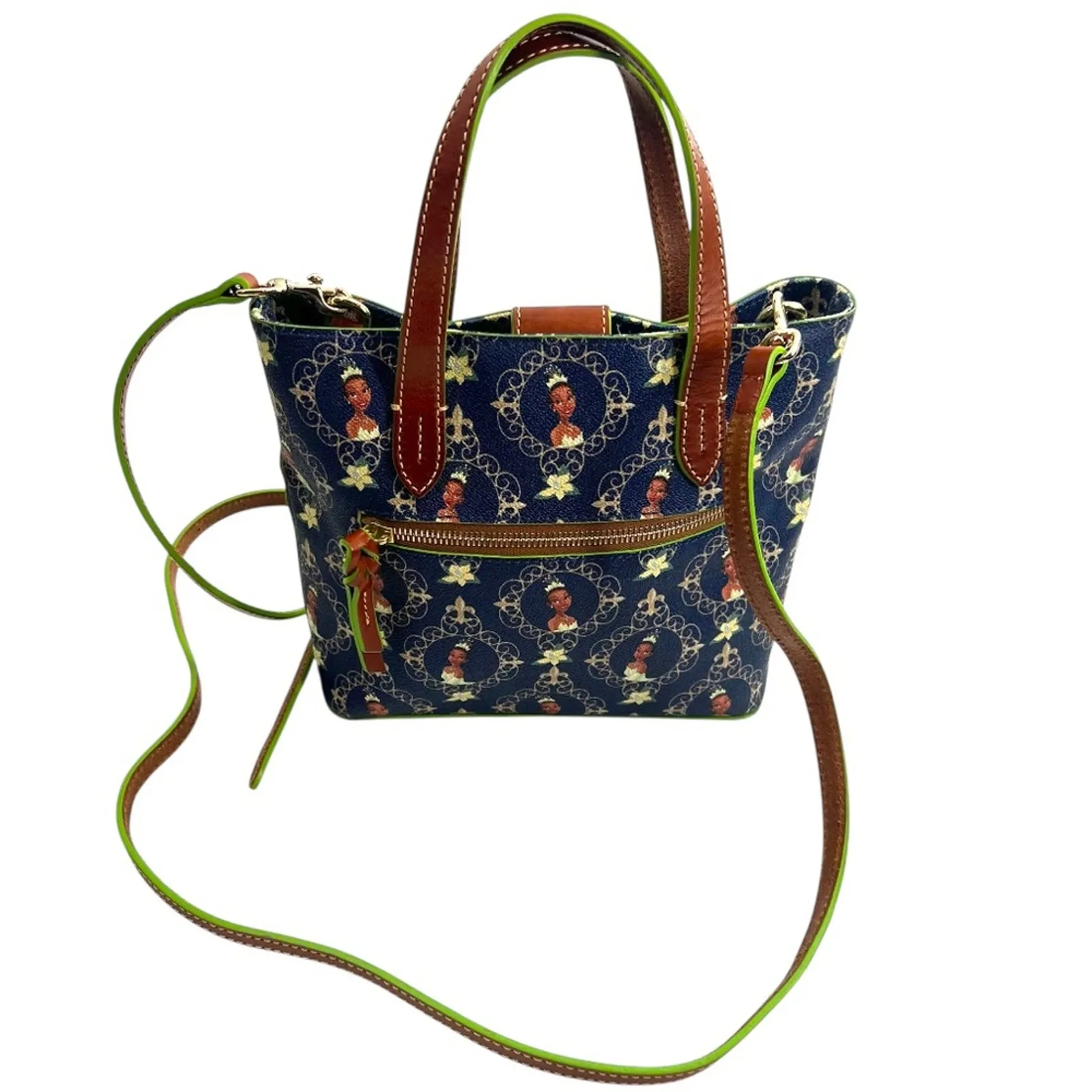 Dooney & Bourke Tiana Disney Dream Big Princess Tote Crossbody Bag Purse - Image 4