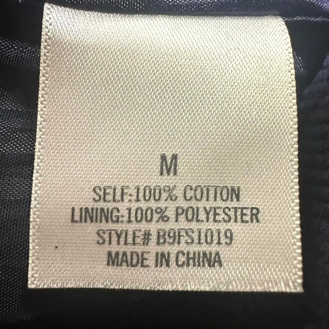 HARPER HERITAGE Navy‎ Blue Corduroy Lined Mini Skirt Floral Embroidery Womens M - Image 5