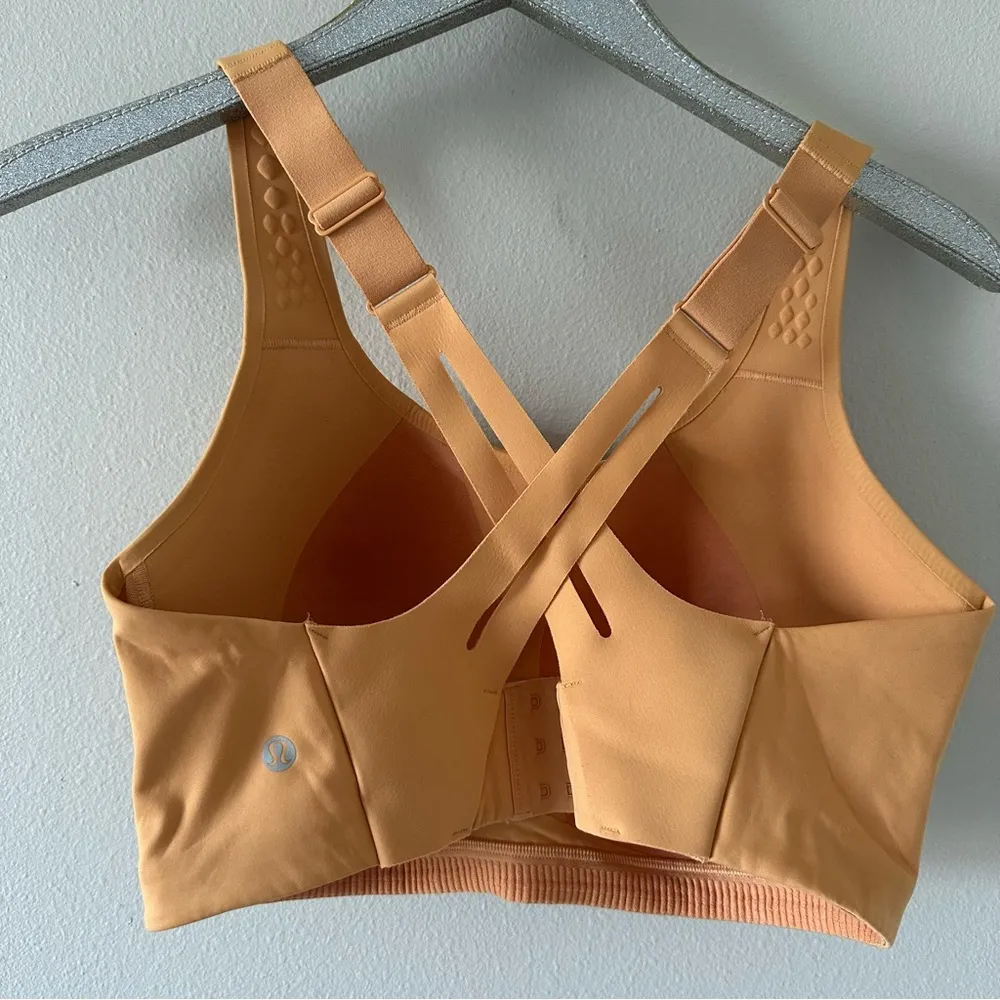 Lululemon AirSupport Bra High Support Warm Apricot - Image 5