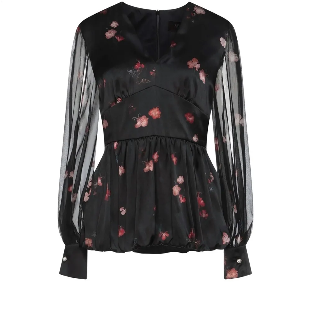 MaxMara 100% silk blouse NWT - Image 2