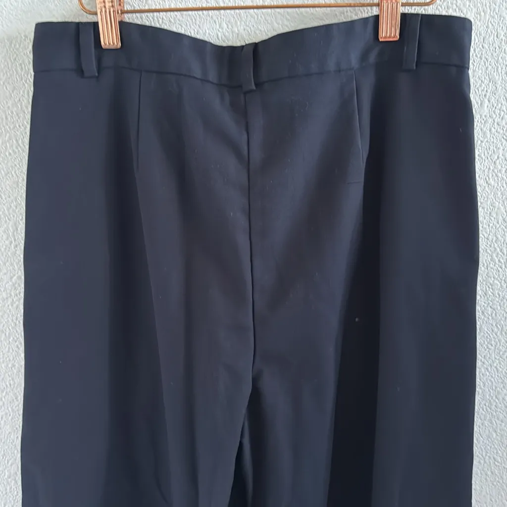 Free People Cool Harbor Wide-Leg Pants Black Slacks Trouser 4 - Image 5