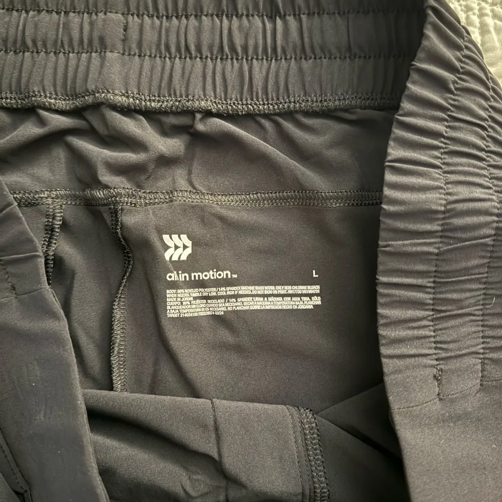 Black All in Motion Activewear Pants - Image 5