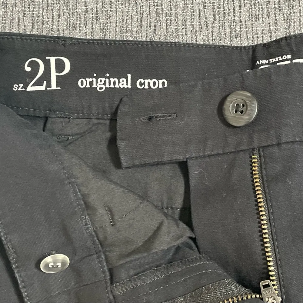 Ann Taylor Loft Original Crop Black Pants - Image 5