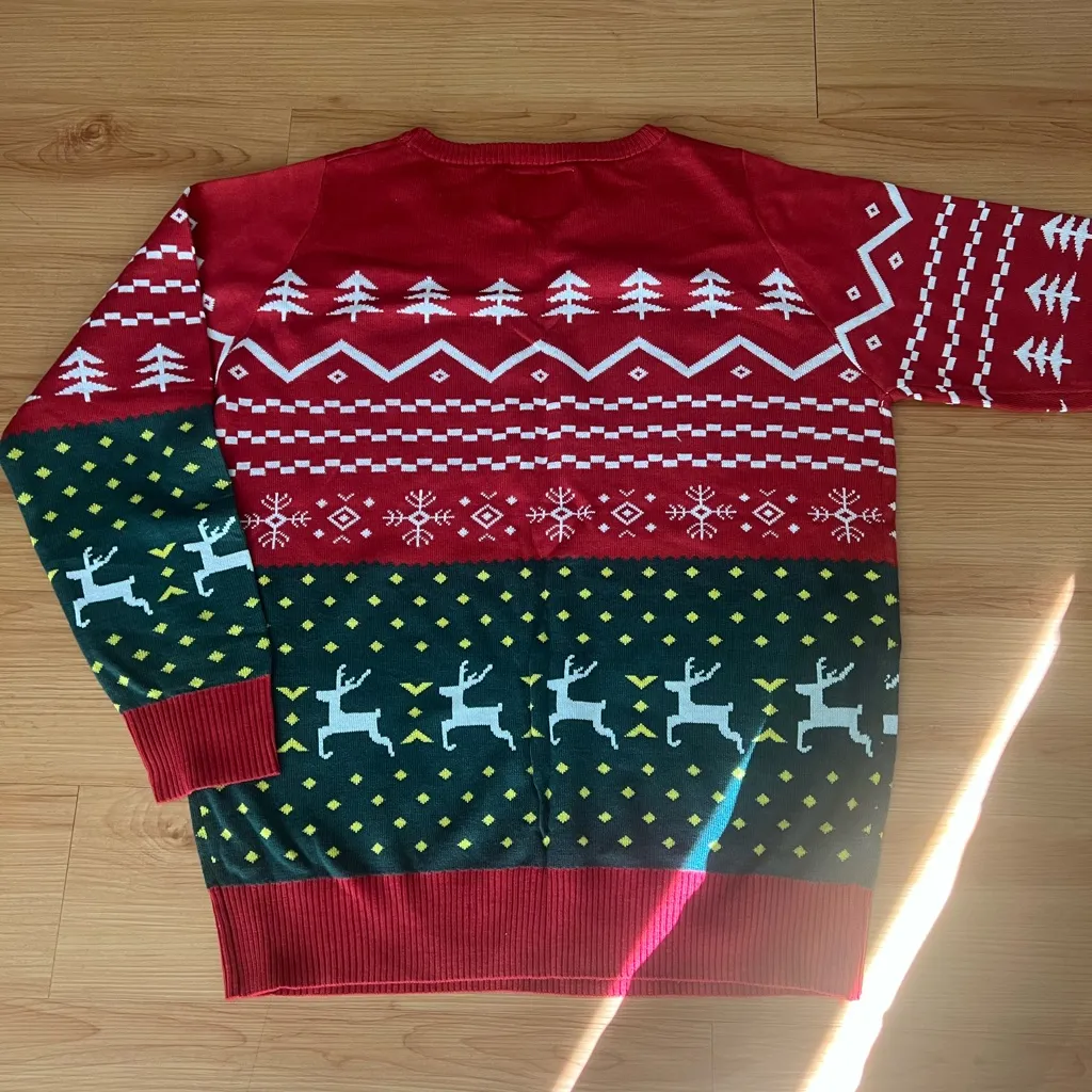 TIPSY ELVES MOMMY CLAUS UGLY CHRISTMAS SWEATER - Image 4