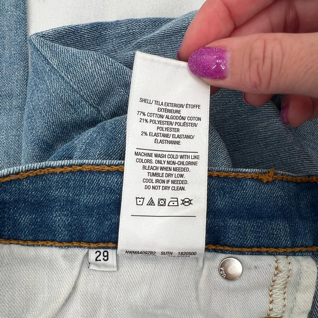 Hudson Skinny Jeans 29 - Image 8