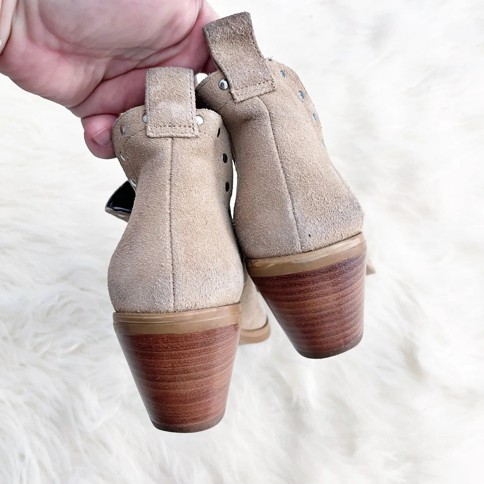 Rebecca Minkoff Lana Suede Split Shaft Booties - Image 6