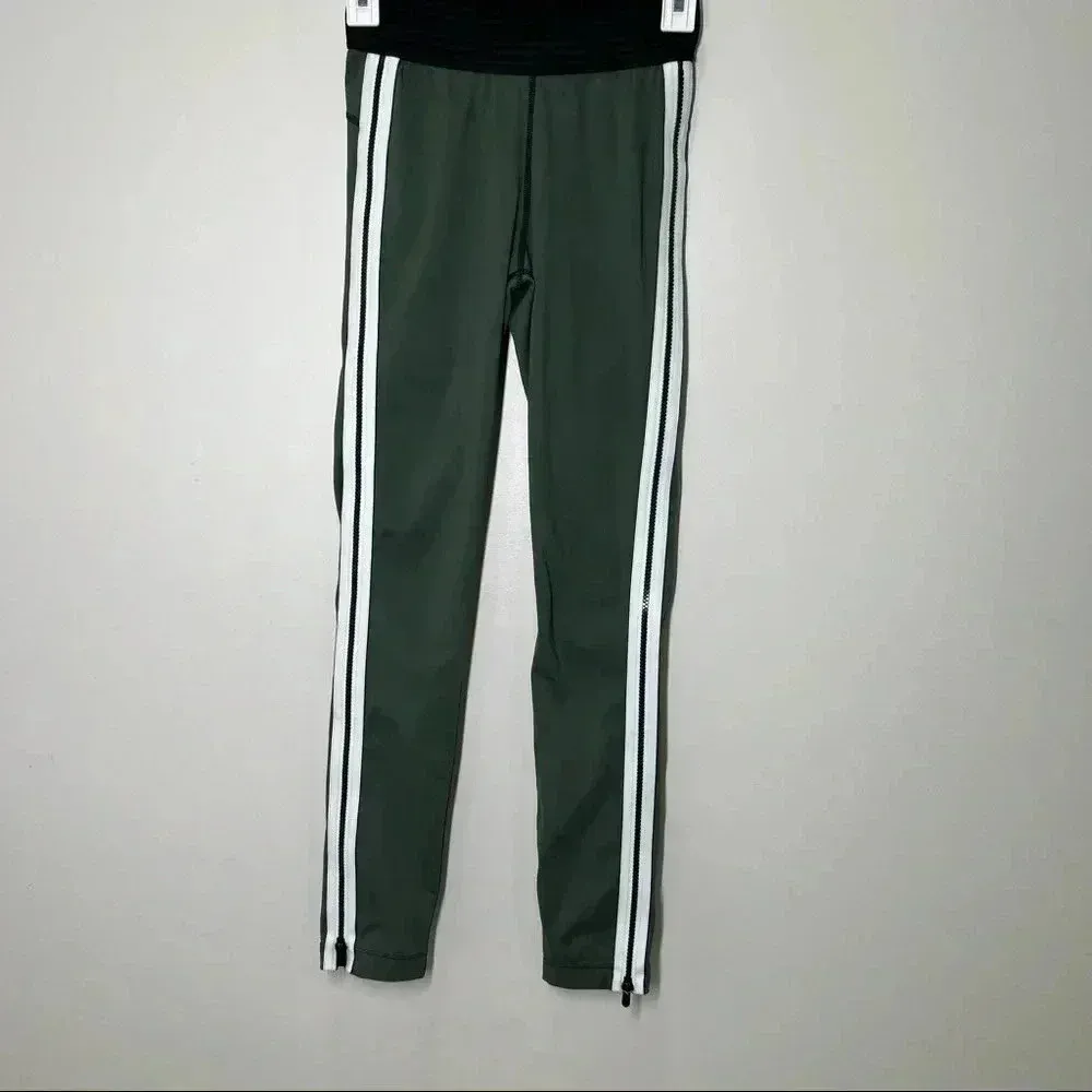 Athleta x Derek Lam 10C Parallel Zip Tebby Leggings Green Size XS - Image 2