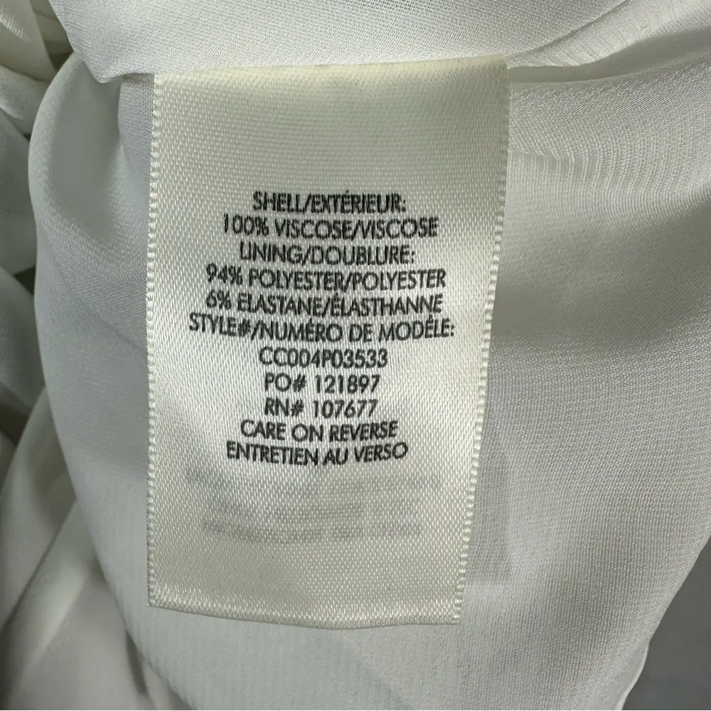 Alice + Olivia Harmony Slip Midi Dress Gardenia Floral Size US 4 - Image 15