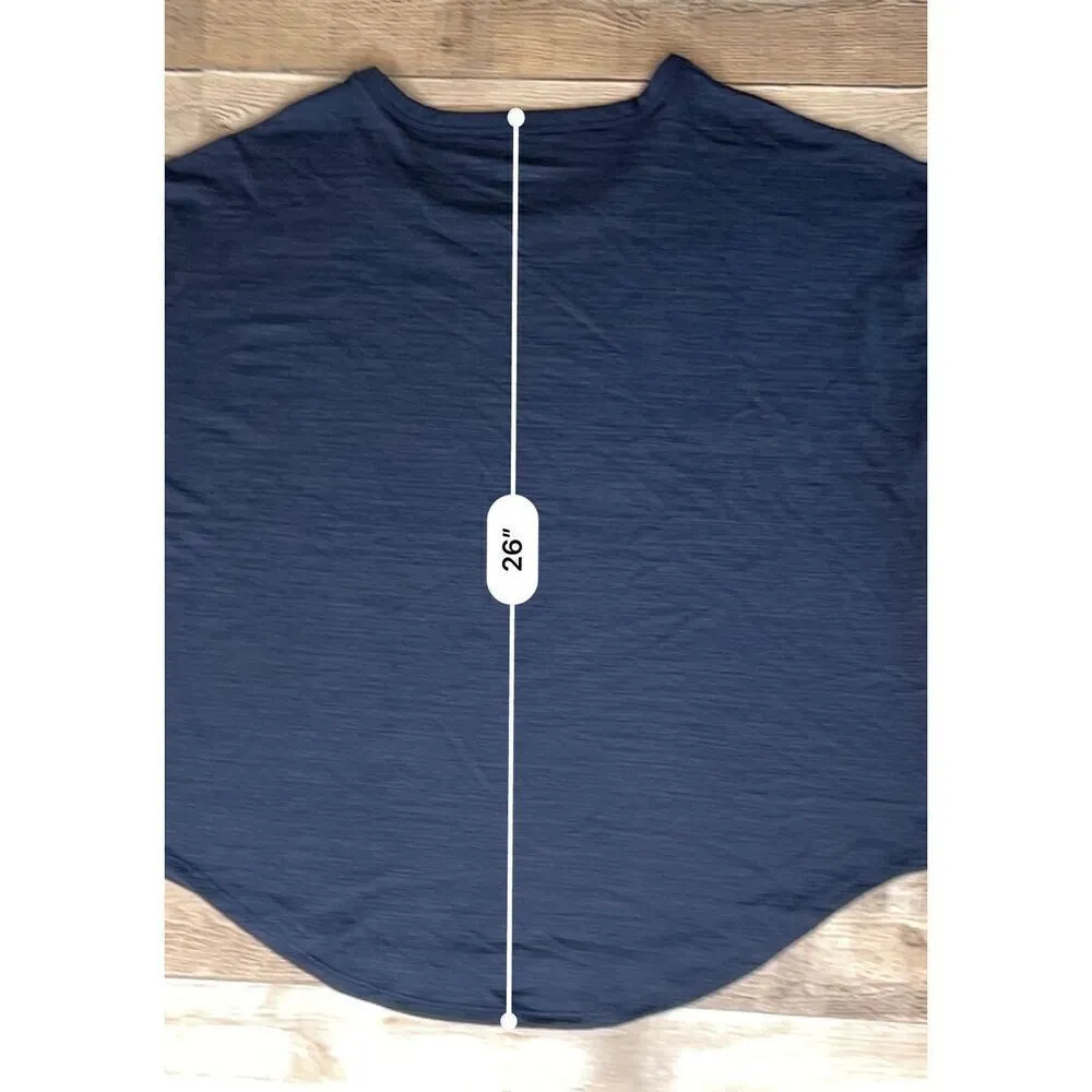 Time & Tru Black‎ & Navy Lightweight Sweater - Image 8