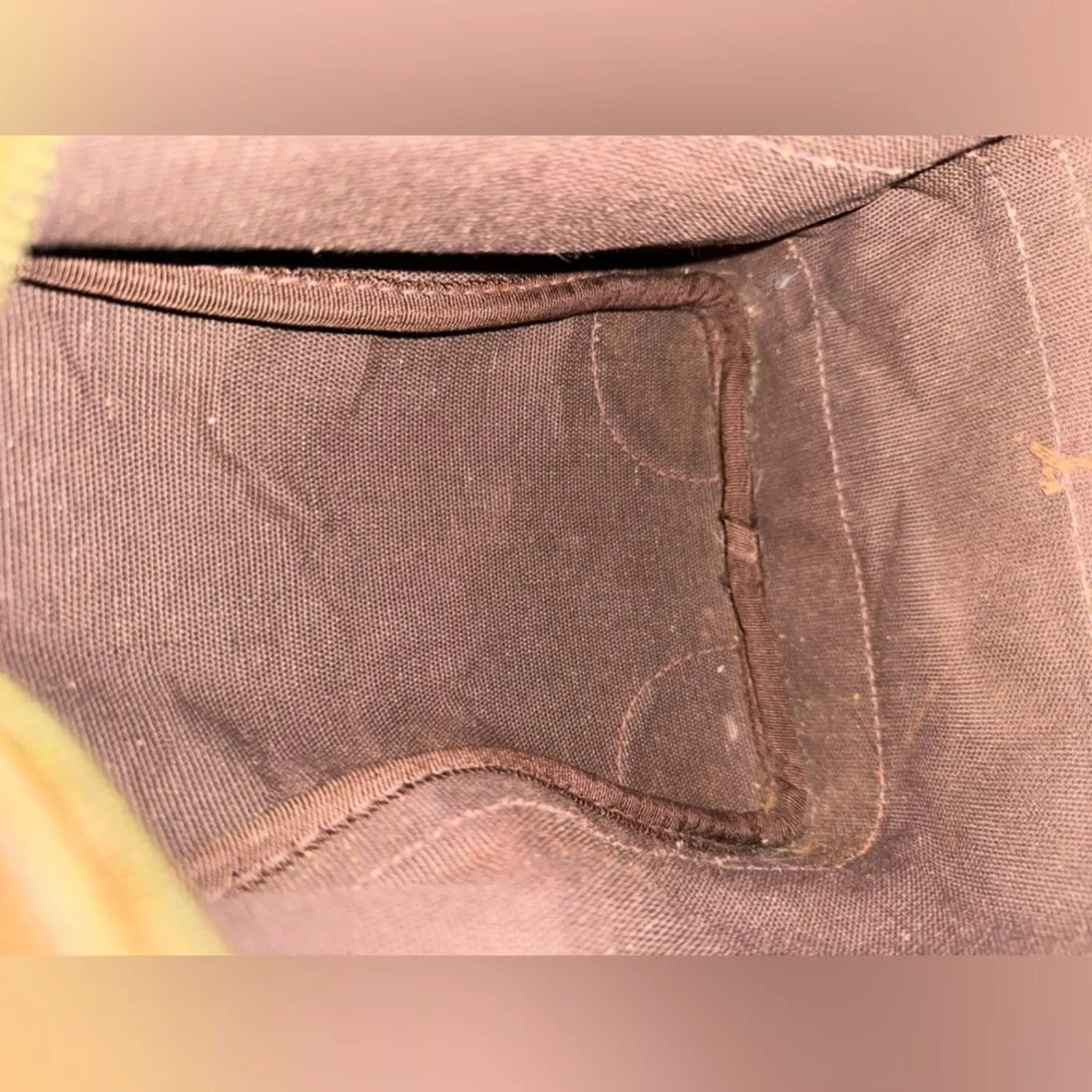 GUCCI Vintage 70's GG Boston Bag in Orange Stripe Brown Canvas Doctor Bag - Image 8