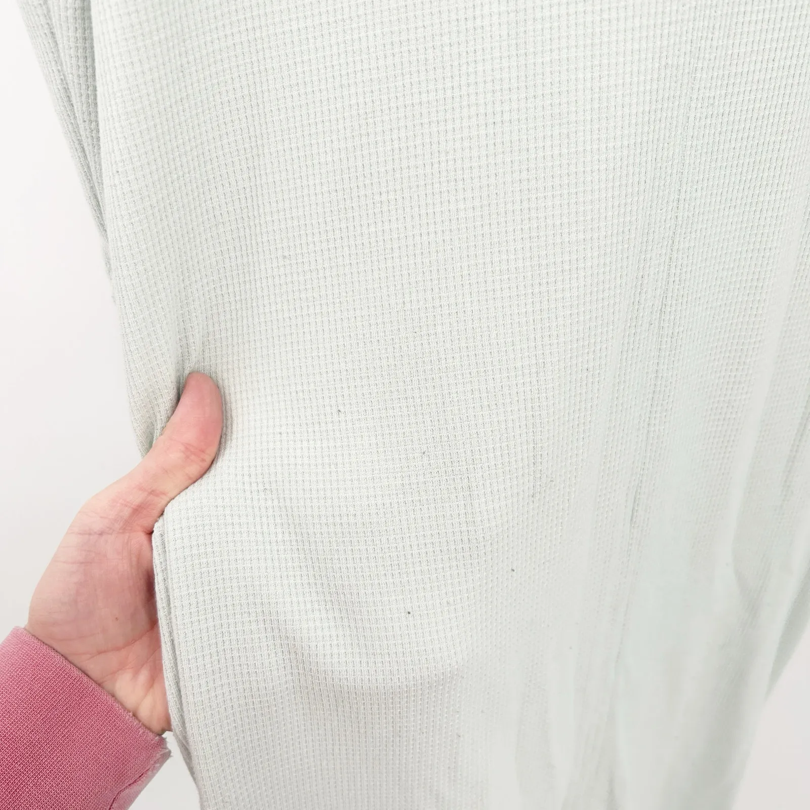 Athleta Womens Wind Down Waffle Long Sleeve Henley Lounge Sleep‎ Dress Size S - Image 5