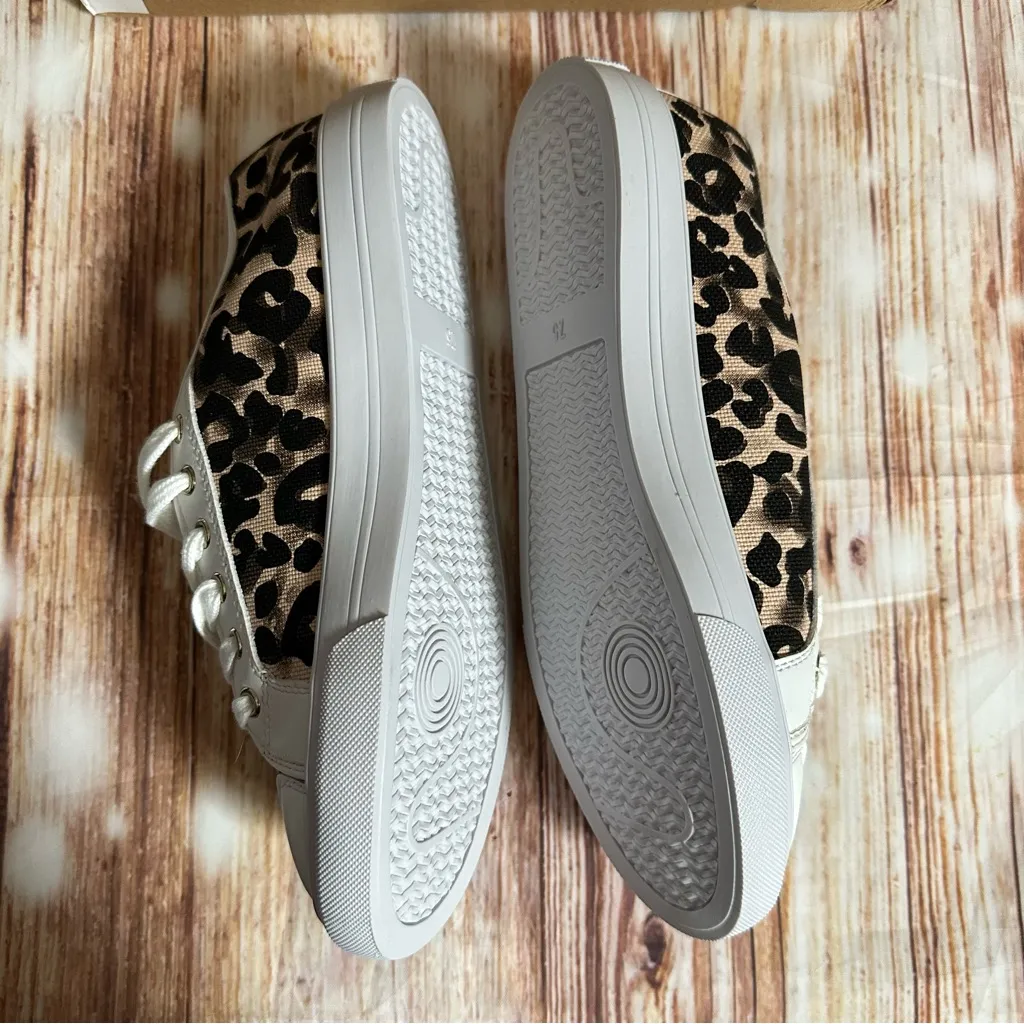 Amazon Global Win Leopard Animal Print Fashion Canvas Sneakers - Image 5