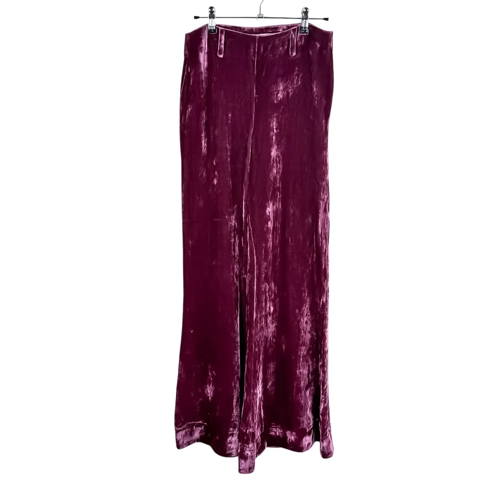 Alix of Bohemia Charlie Plum Velvet Wide - Image 2