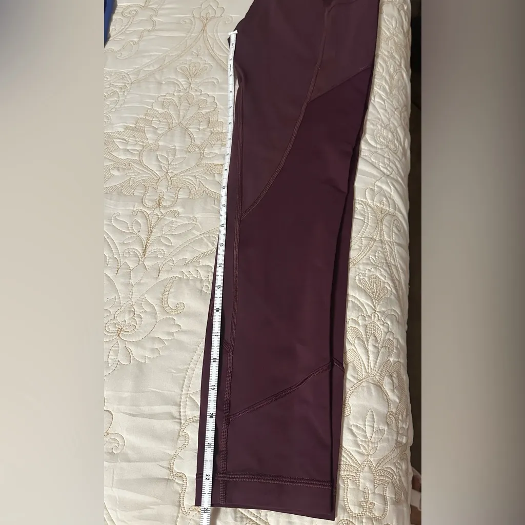 lululemon athletica Deep Burgundy Leggings - Image 4