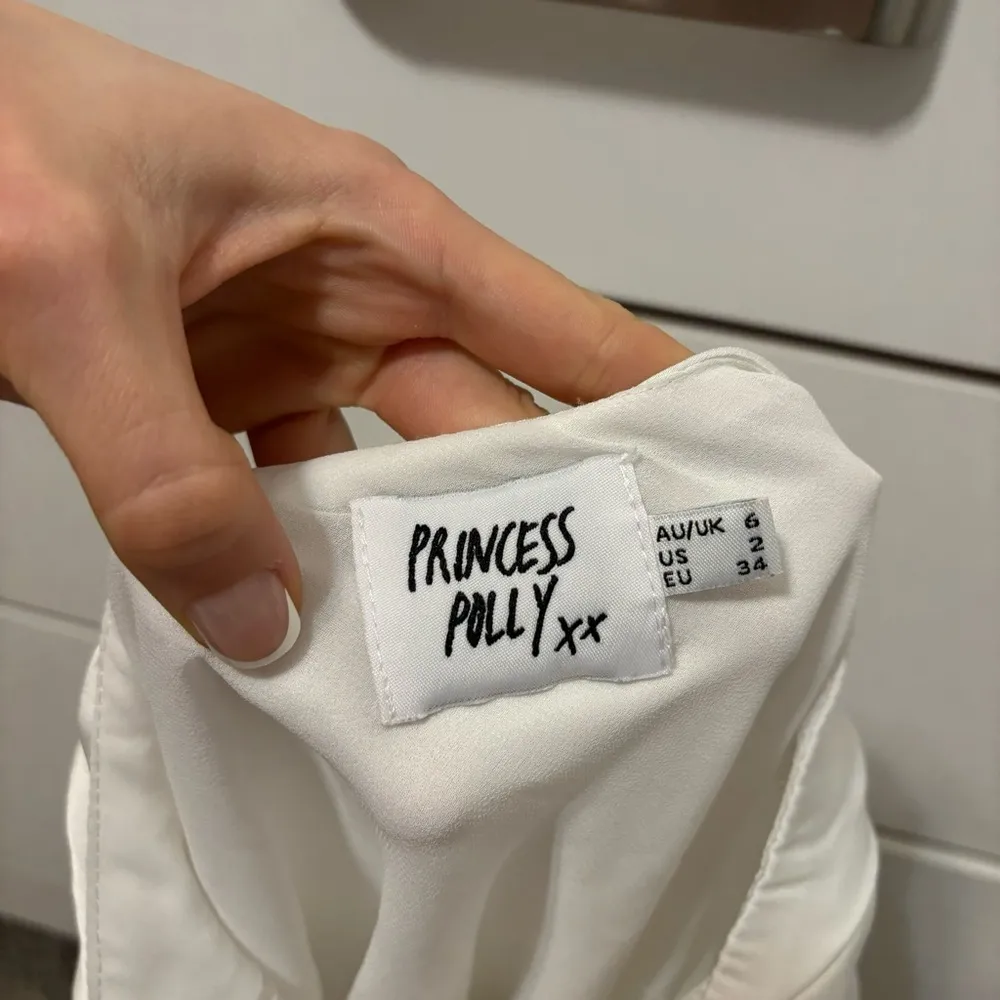 Princess Polly White Lace Mini Dress - Image 4