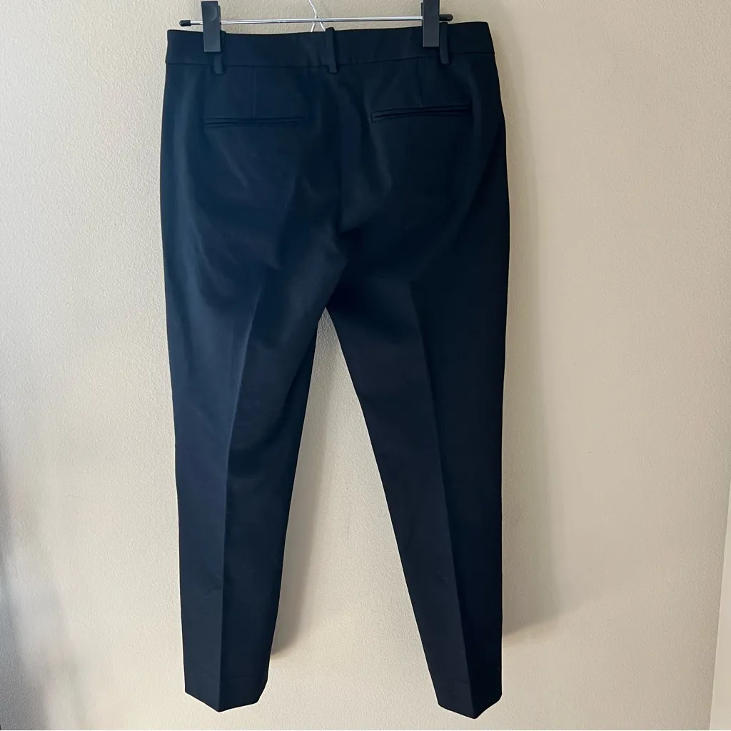 Theory Izelle C Jetty Black Dress Pants Womens 4 Work Career Dressy Office - Image 2