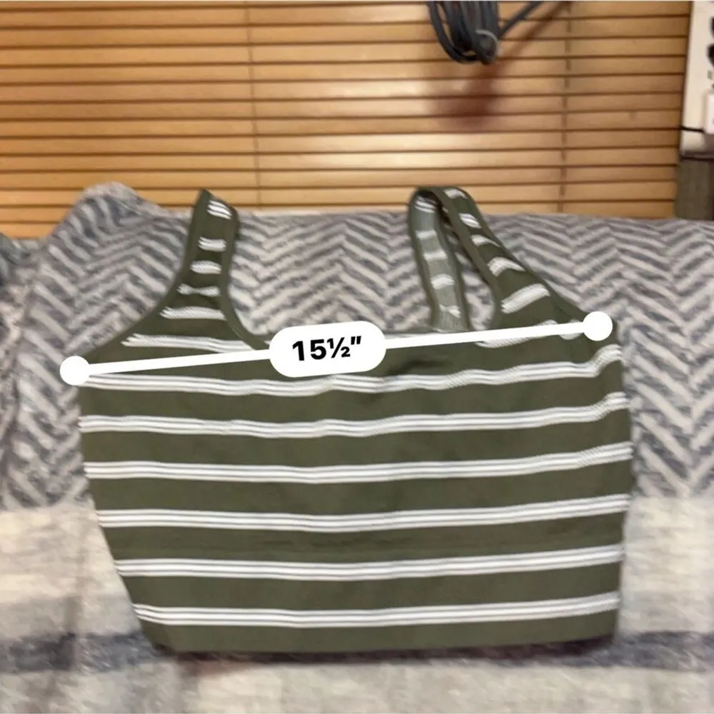No Boundaries Striped Ribbed Bralette Top XXL - Image 6