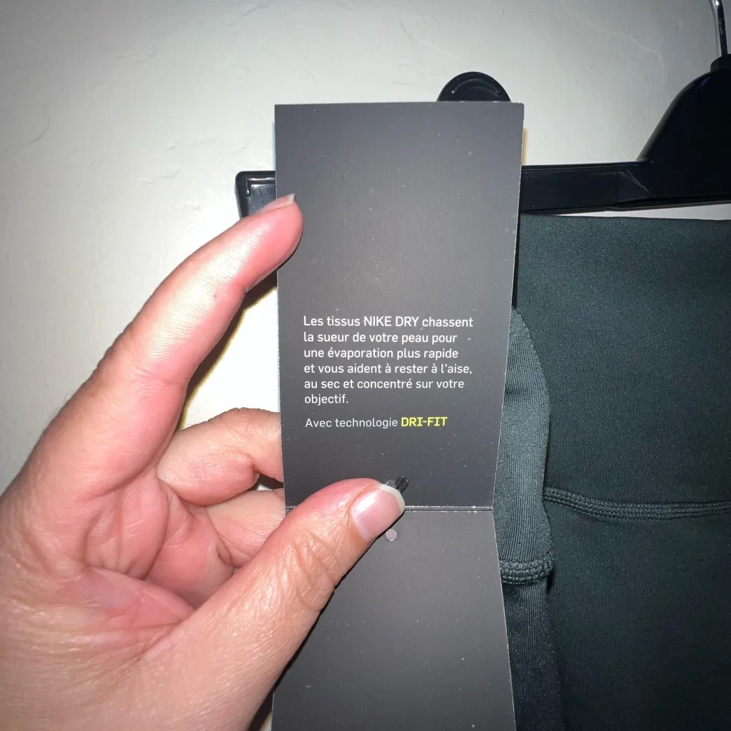 Nike Dark Green Leggings women’s large - Image 5