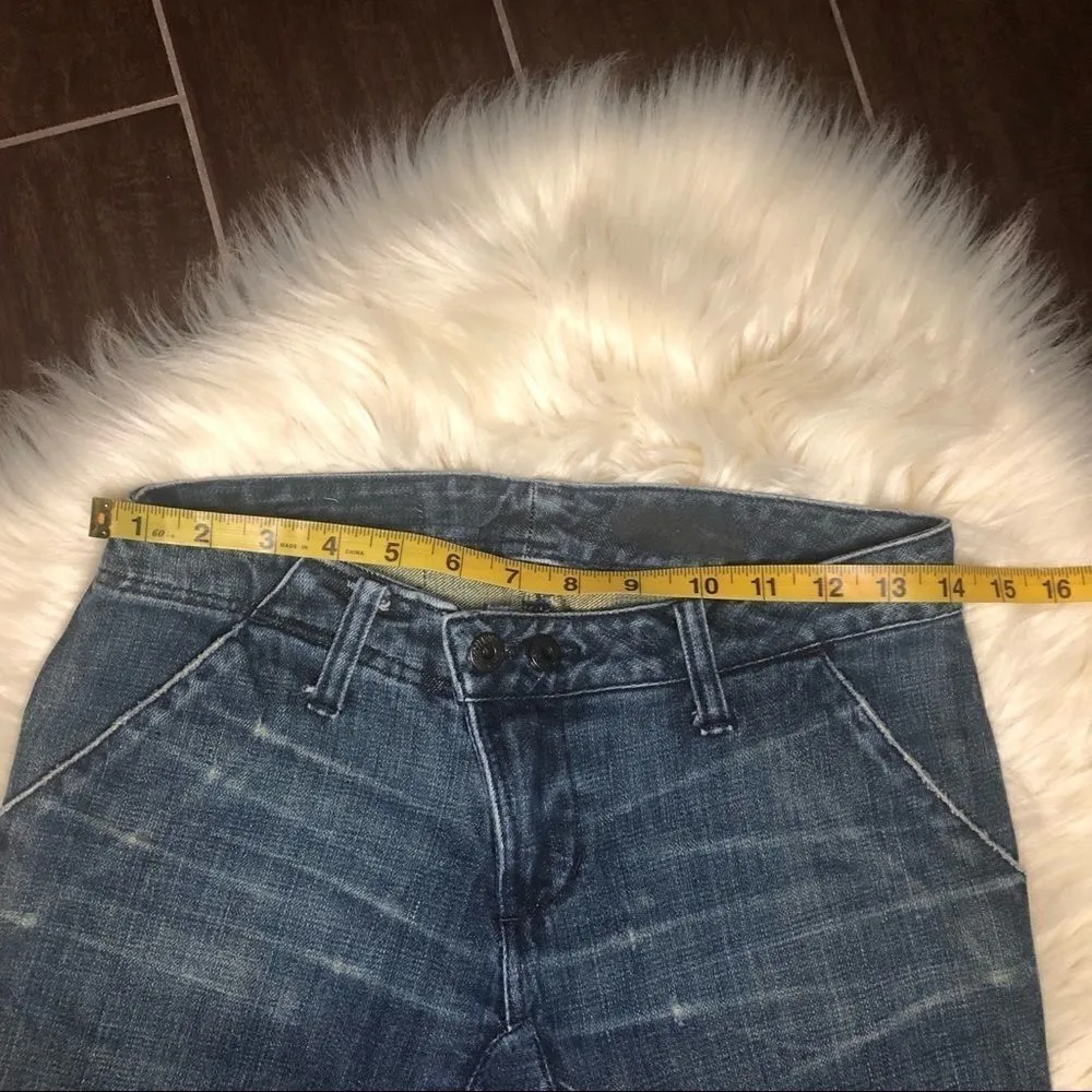 Volcom low rise flare denim size 1 - Image 8