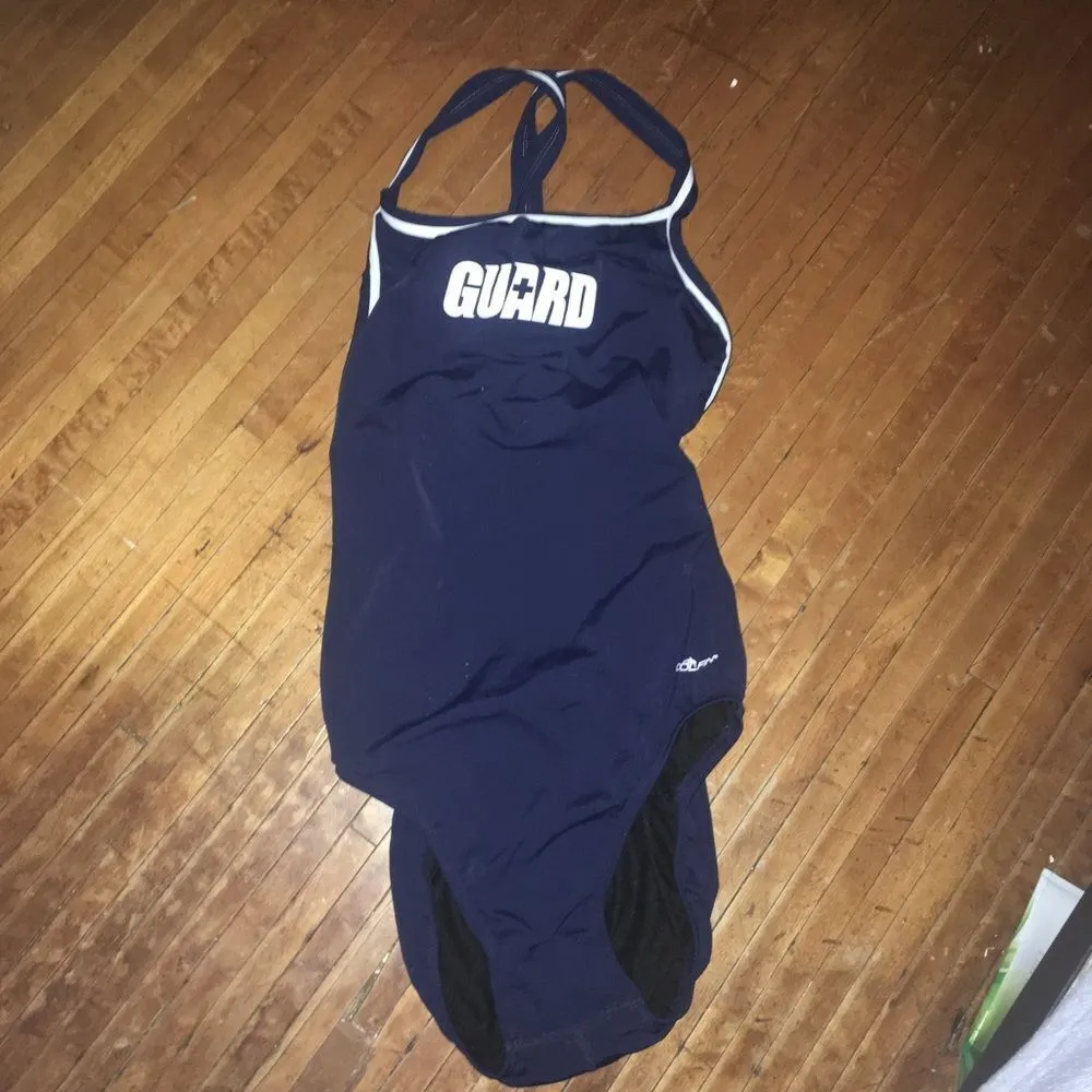 Dolphin Life Guard navy swimsuit Blue Size 14 - Image 5