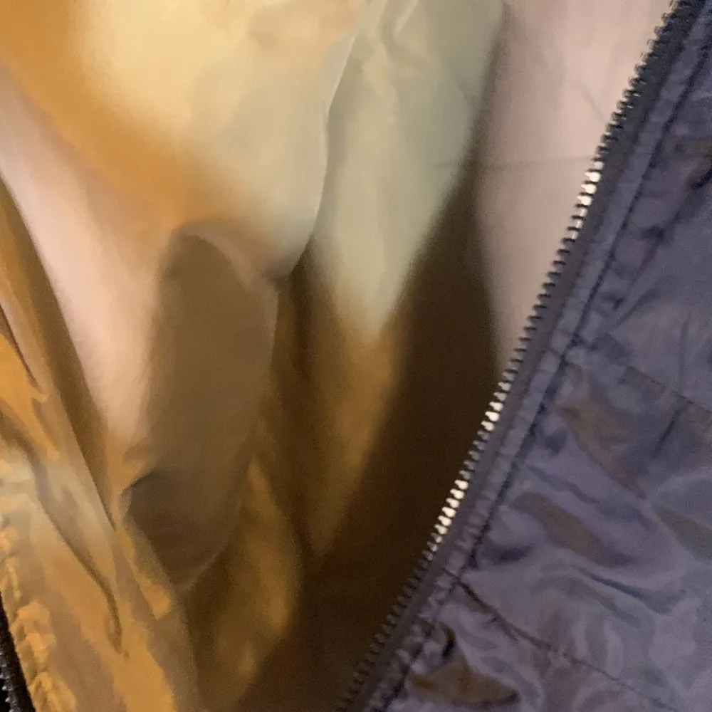 Liquid Navy Blue Coat Full Zip Size M Size M - Image 5