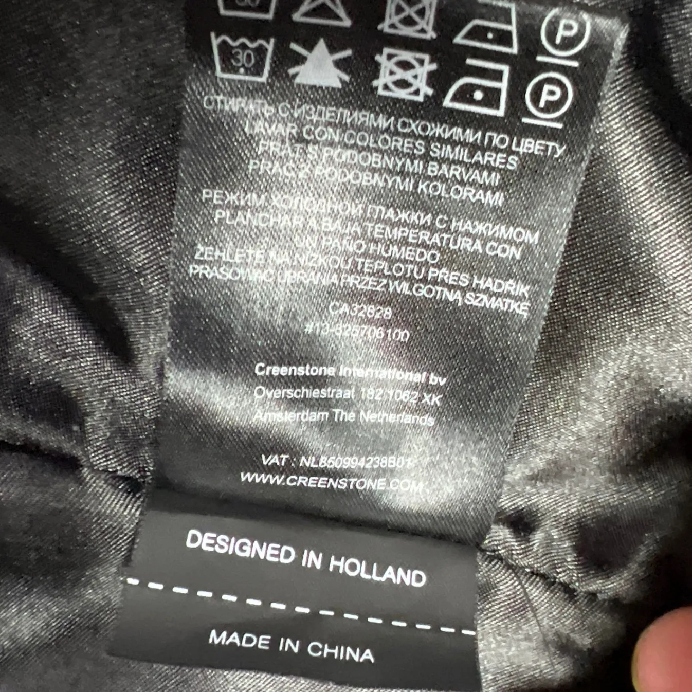 Creenstone Quilted Puffer Coat Womens XS Long Maroon/Black Winter Jacket EUC Black - Image 8