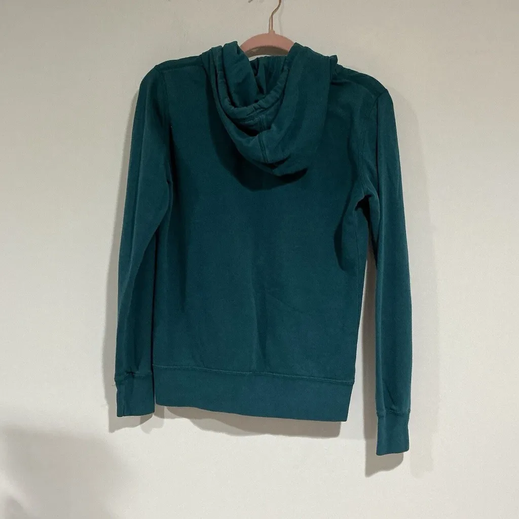 Woman’s Nike Pullover Forest Green Small Hoodie Sweatshirt - Image 4