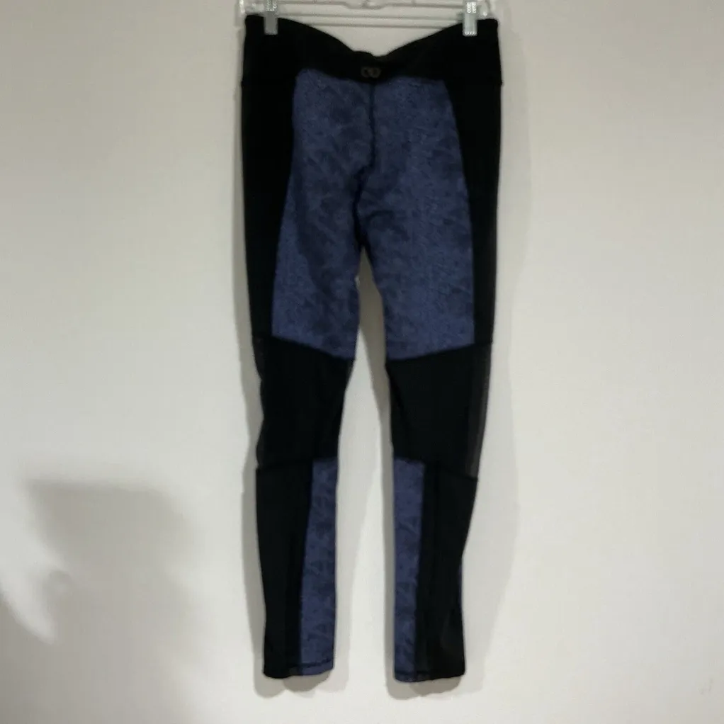 Calia by Carrie Woman’s Cali Large Blue Black Long Active Jogging Pants - Image 2